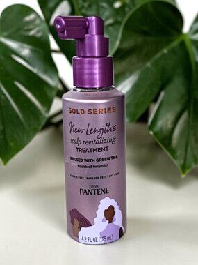 Pantene Gold Series New Lengths Scalp Revitalizing Treatment, 4.2 Fl Oz